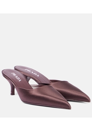 Prada Satin mules