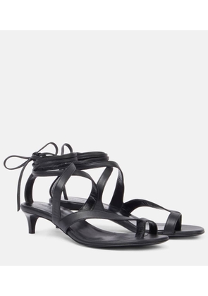 Khaite Aimee 35 leather sandals