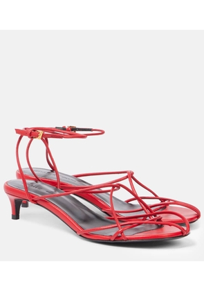 Khaite Loulou 35 leather slingback sandals