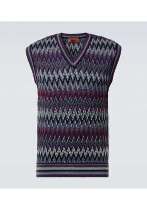 Missoni Zigzag wool sweater vest