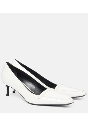 Khaite Celia 50 leather pumps