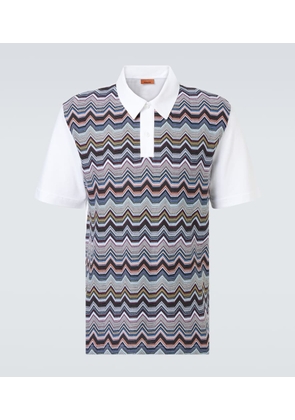 Missoni Zigzag cotton polo shirt