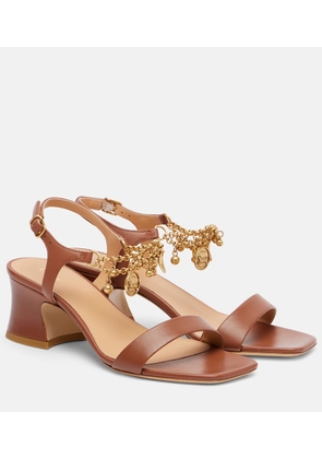 Chloe Chloe Charms 55 leather sandals