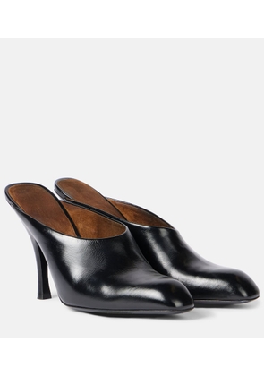 Khaite Colt 100 leather mules