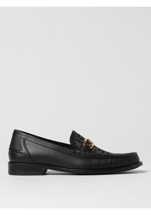 Loafers FENDI Men color Tobacco