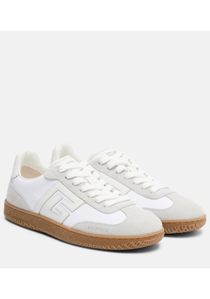 Balmain Balmain Swan suede sneakers