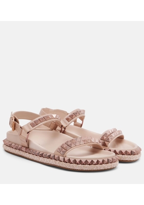 Christian Louboutin Pyrabizz spiked leather sandals