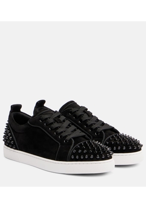 Christian Louboutin Louise Junior Spikes suede sneakers