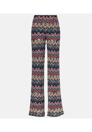 Missoni Open-knit palazzo pants