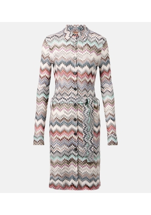 Missoni Zigzag shirt dress