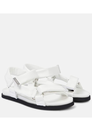 The Attico Salinas leather sandals