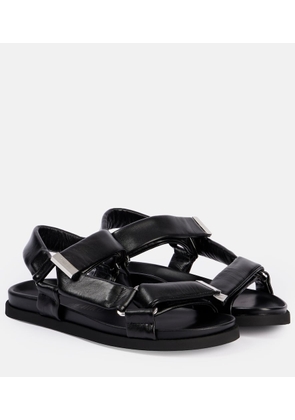 The Attico Salinas leather sandals