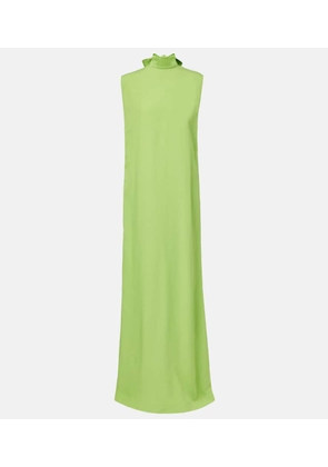 Taller Marmo Miami crepe cady maxi dress