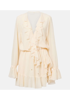 Bananhot Bellen ruffled minidress