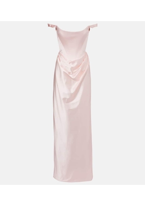 Vivienne Westwood Satin bustier gown
