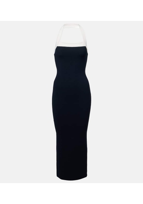Veronica Beard Christa halterneck midi dress