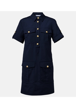 Veronica Beard Lucca embellished linen shirt dress