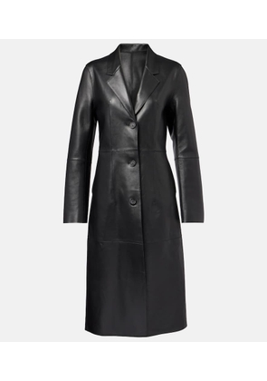 Toteme Paneled leather coat