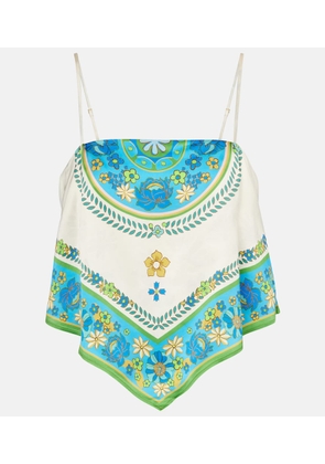 Alemais Vivianna printed top