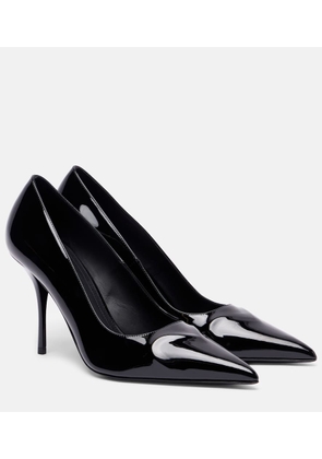 Alaia Le Cour 3D 90 patent leather pumps