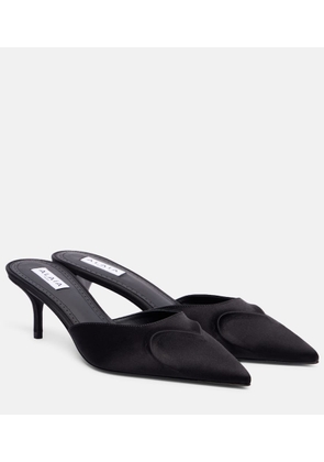 Alaia Le Cour 3D 55 satin mules