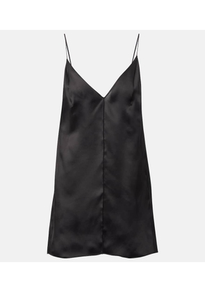 Khaite Talsie silk organza top