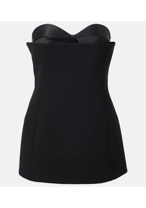 Khaite Ayla crepe corset