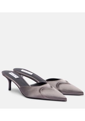 Alaia Le Cour 3D 55 satin mules