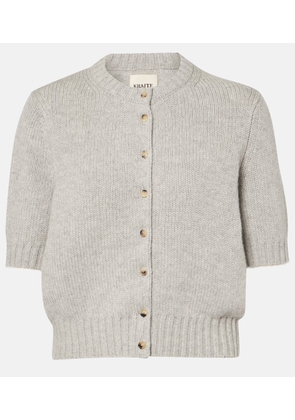 Khaite Nora cashmere-blend cardigan