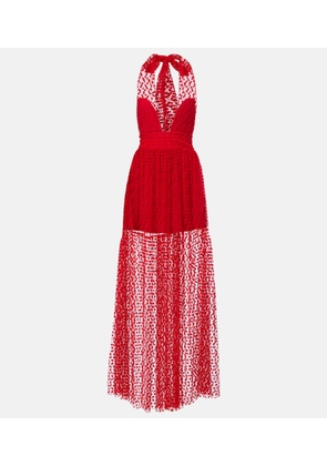 Alexandra Miro Dakota halterneck dress