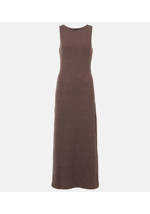Leset Lauren sleeveless jersey midi dress