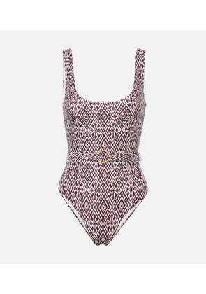 Melissa Odabash Rio belted swimsuit