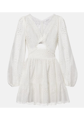 Alexandra Miro Mariah cotton minidress