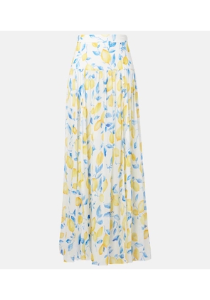 Alexandra Miro Jamie sheer maxi skirt