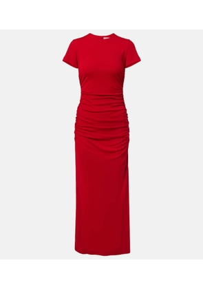 Carolina Herrera Ruched midi dress