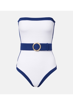 Alexandra Miro Whitney belted swimsuit