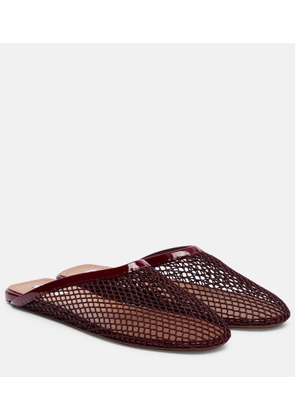 Alaia Fishnet mules