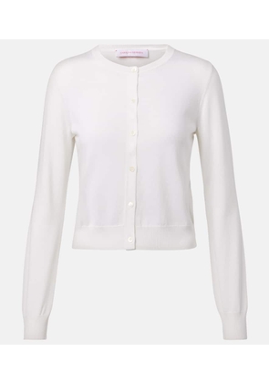 Carolina Herrera Silk and cotton cardigan