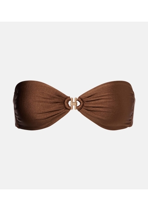 Melissa Odabash Istanbul bandeau bikini top