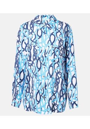 Melissa Odabash Millie printed shirt