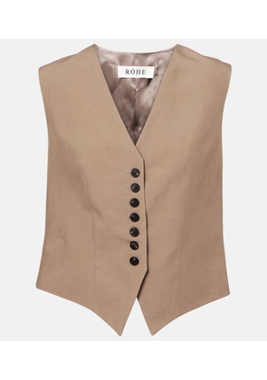 Rohe Single-breasted vest
