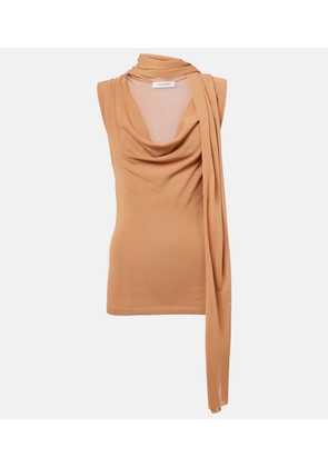 Aya Muse Draped scarf-detail top