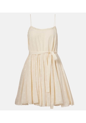 Ulla Johnson Beatriz cotton dobby minidress