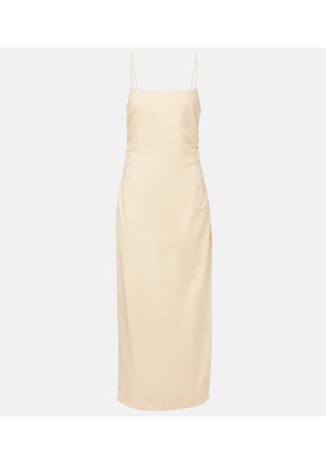 SIR Tamara linen midi dress