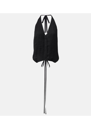 Joseph Suez pleated halterneck vest