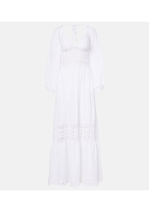 Anna Kosturova Victoria crochet cotton poplin dress