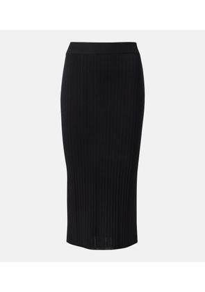 Joseph Ribbed-knit midi skirt