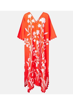 Juliet Dunn Printed cotton kaftan