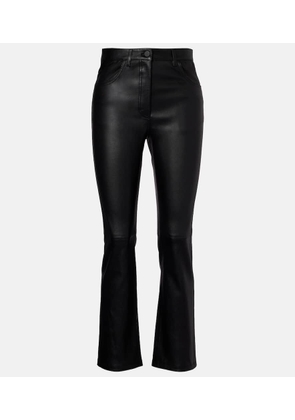 Joseph Duke leather slim pants