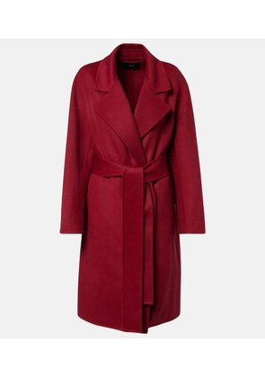 Joseph Wool and cashmere wrap coat